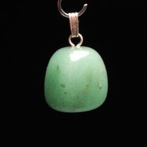 Groene aventurijn hanger met oogje