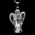 Bergkristal engel hanger