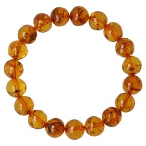 Barnsteen armband met echte kralen