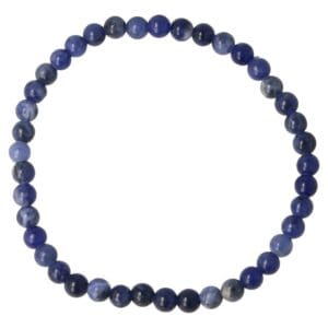 Sodaliet armband met kralen van 4,5mm