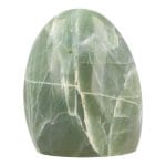 Mooie groene maansteen zuil met fraaie kleur en tekening uit Madagaskar