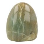 Fraaie groene maansteen zuil van 9,5cm hoog uit Madagaskar