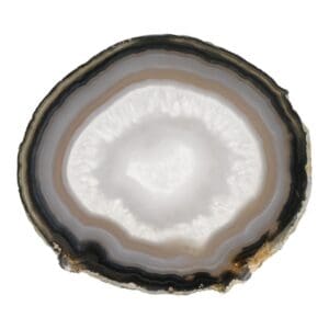 Agaat schijf van ongeveer 10cm breed