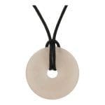 Rozenkwarts donut hanger van 3cm diameter