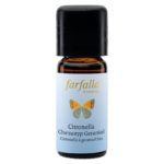 Essentiele olie van citronella van het Zwitserse merk Farfalla. Biologisch en met respect voor mens en natuur, 10ml