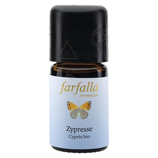 Essentieel olie van Cyprus van het merk Farfalla, 100% biologisch in 5ml flesje