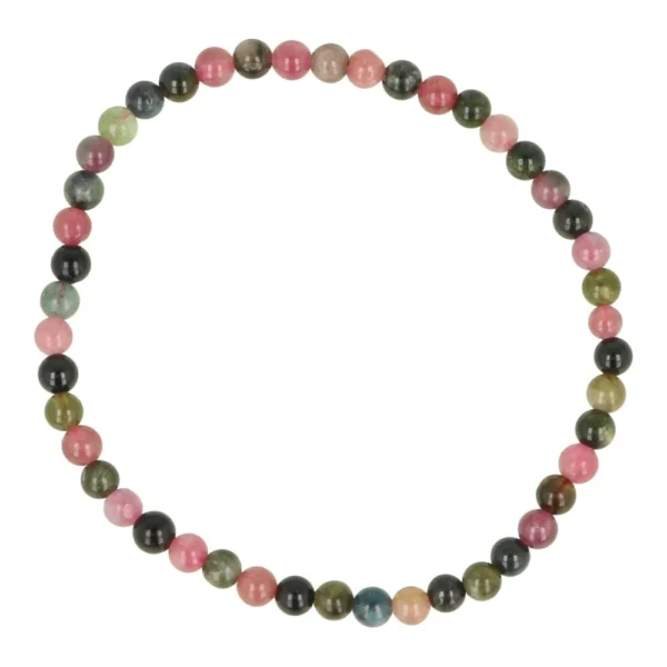 Watermeloen toermalijn armband 4mm