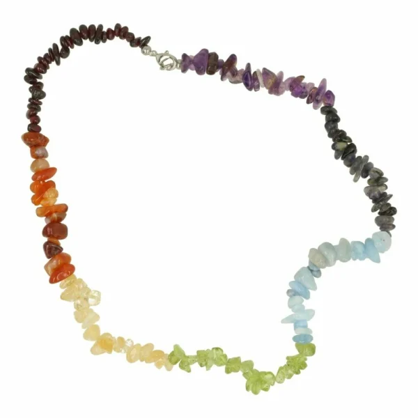 Fraaie chakra ketting split met sluiting