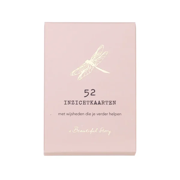 Set van 52 inzichtkaarten met inspirerende quotes en vragen van A Beautiful Story